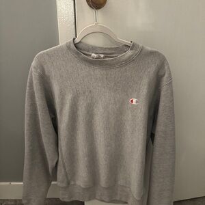 Champion grey reverse weave sweater